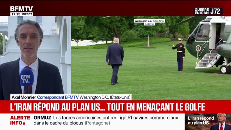 Donald Trump réitère que les États-Unis "obtiendront l'uranium enrichi de l'Iran"