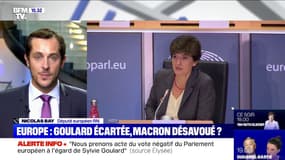 Pour Nicolas Bay, Macron "est aujourd'hui humilié" par le rejet de la candidature de Sylvie Goulard à un poste de commissaire européen