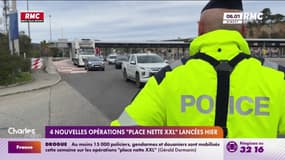 4 nouvelles opérations "place nette XXL" lancées ce lundi