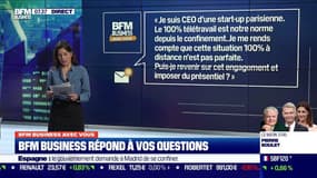 #BFMBusinessAvecVous "Mon entreprise pratique le 100% télétravail: puis-je revenir sur cette situation et imposer du présentiel?". Par @LorraineGMT