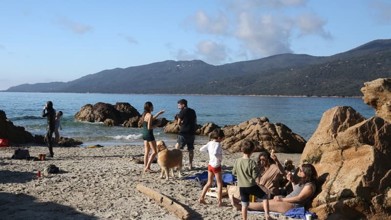 "C'est agréable en sortant de l'eau": en Corse, des températures printanières pour finir 2022