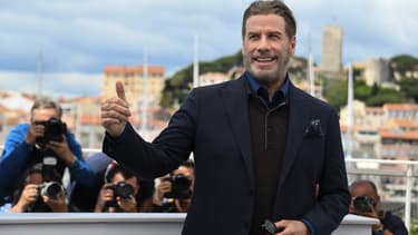 John Travolta au Festival de Cannes en 2018