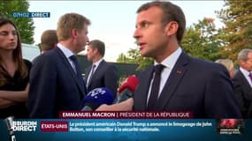 Homophobie dans le football: "Il faut être intraitable sur le fond" pour Emmanuel Macron