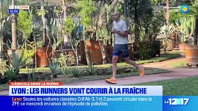 Canicule à Lyon: les coureurs vont faire leur jogging à la fraîche