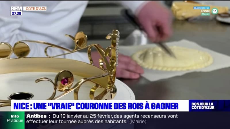 Nice: une boulangerie propose de gagner une véritable couronne des rois