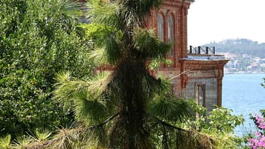 Vue de la maison de Trotski, à Büyükada