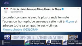 Agression homophobe à Lyon: la classe politique condamne à l'unanimité