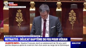 Retraites: "Comme tout projet de réforme, ce texte nourrit des oppositions", reconnait Olivier Véran
