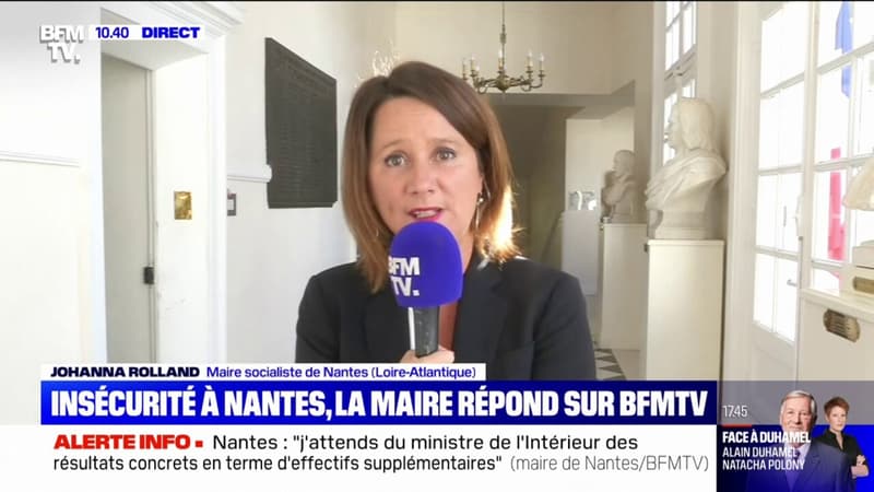 Insécurité à Nantes: sa maire Johanna Rolland 