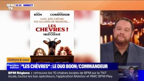 Le duo Jérôme Commandeur et Dany Boon à l'affiche du film "Les Chèvres!" en salle ce mercredi