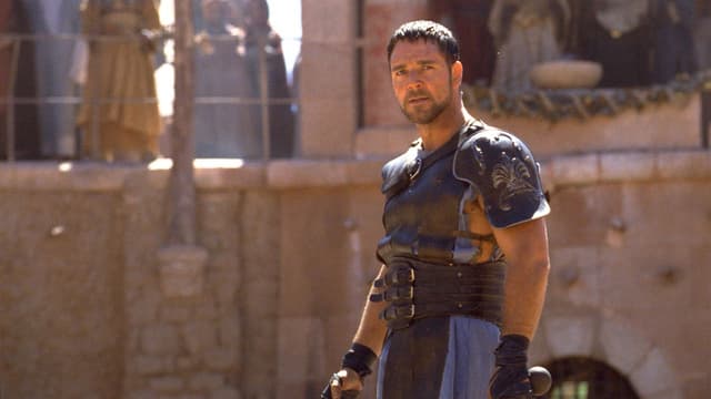 Russell Crowe dans Gladiator