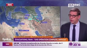 Évacuations de Français en Iran: “Une opération complexe”, selon Christophe Lemoine