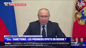 Vladimir Poutine évoque "une pénurie de certains médicaments" en Russie