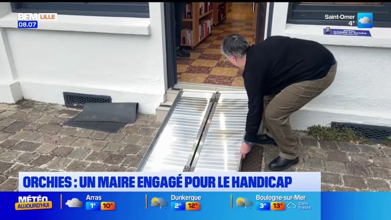 Nord: le maire d'Orchies engagé pour le handicap