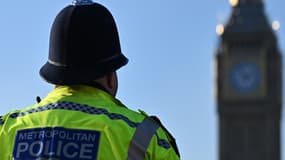 Un policier londonien devant Big Ben le 21 janvier 2023 (illustration)