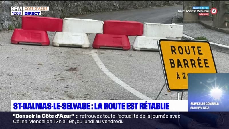 Saint-Dalmas-le-Selvage: la route de la Bonette a rouvert