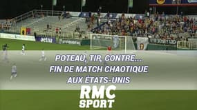 Poteau, tir, contre... Fin de match totalement chaotique aux États-Unis
