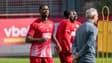 Paul Pogba lors de l'entraînement de l'AS Monaco, le 25 septembre 2025