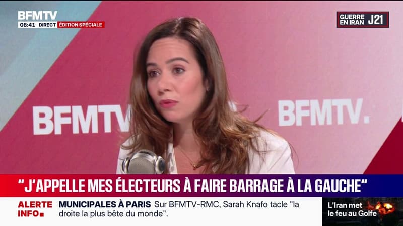 Sarah Knafo: "Je n'ai jamais émis l'idée d'être candidate à la présidentielle"
