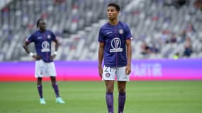 Amine Adli avec le Toulouse FC, le 24 juillet 2021
