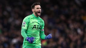 Hugo Lloris avec Tottenham