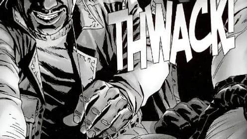 Une page de "The Walking Dead" Une page de "The Walking Dead"