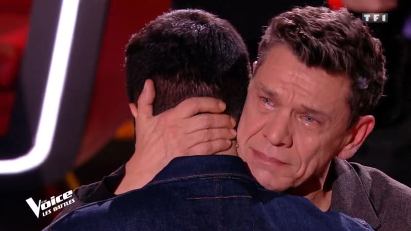 Marc Lavoine en larmes sur le plateau de The Voice