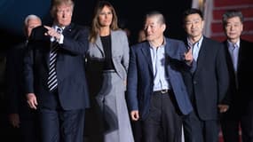 La dernière apparition de Melania Trump remonte au 10 mai quand elle a accompagné son mari pour accueillir des prisonniers américains libérés de Corée-du-Nord.