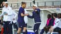 Jaouen HADJAM et Landry CHAUVIN avec l'équipe de France U19.