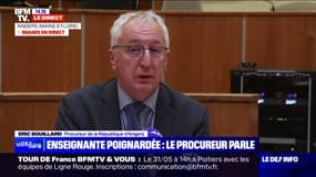 Professeure agressée au couteau: "le lycéen a été mis en examen pour trois tentatives d'assassinat", indique le procureur de la République d'Angers