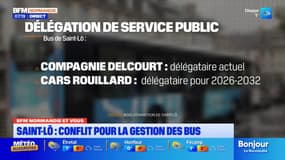 BFM Normandie et vous: conflit pour la gestion des bus à Saint-Lô