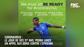 Coronavirus: Pour ses 27 ans, Pogba s'implique contre l'épidémie de Covid-19