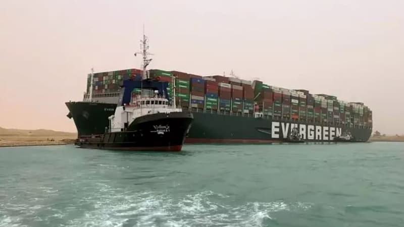 Le cargo qui brûle au large des Pays-Bas a le même propriétaire que celui qui avait bloqué le Canal de Suez