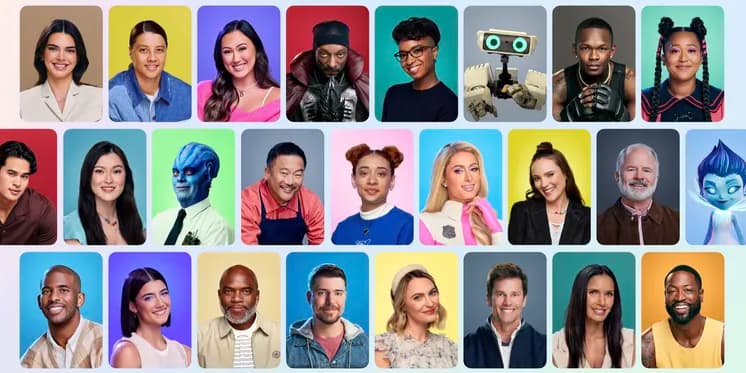 Une liste des personnalités ayant inspiré les IA conversationnelles dévoilées par Meta