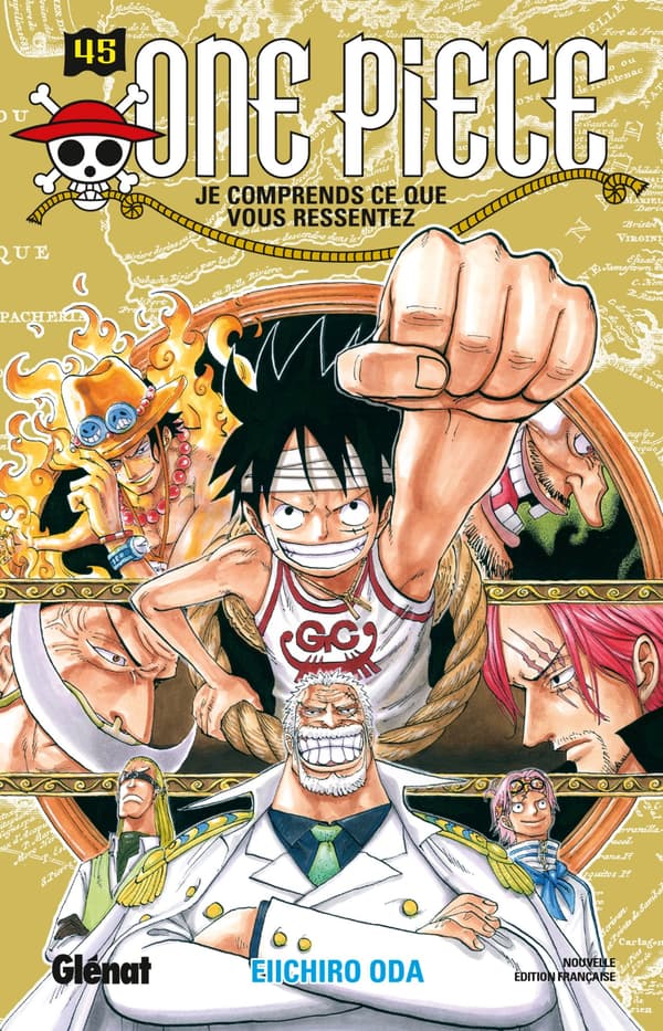 Couverture du tome 45 de "One Piece"