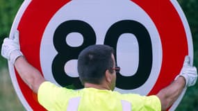 Des députés ont déposé un recours devant le conseil d'État contre l'abaissement de la vitesse maximale à 80km/h sur 400.000 kilomètres de routes françaises. (image d'illustration)