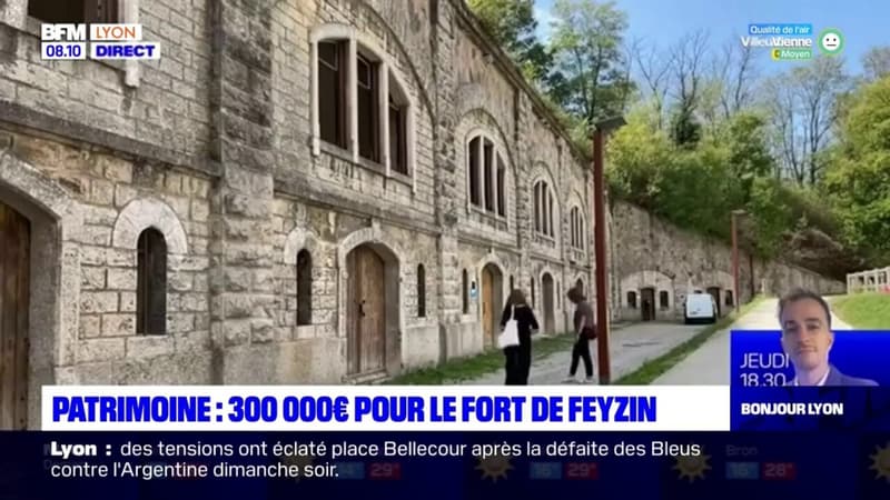 Loto du Patrimoine: le fort de Feyzin va recevoir 300.000 euros