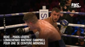 Boxe-Poids légers : Lomachenko maîtrise Campbell en 12 rounds