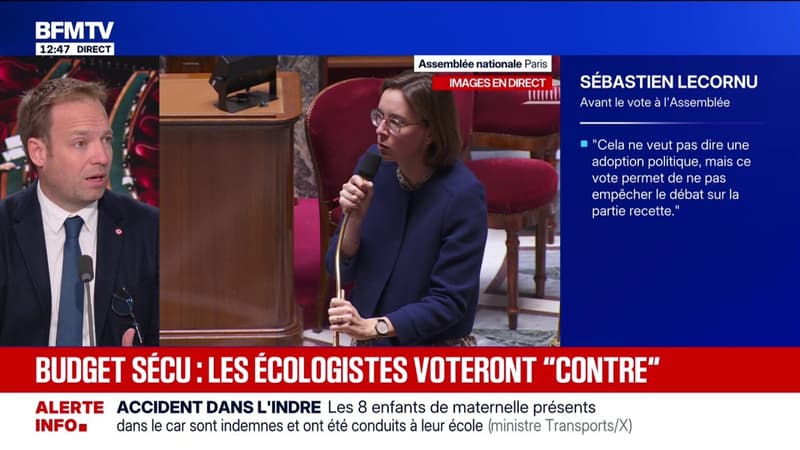 Jean-Didier Berger (LR) indique qu'il va "s'abstenir" lors du vote de la partie recettes du budget de la Sécurité sociale