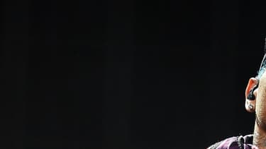 Chris Brown en concert à New York en février 2015