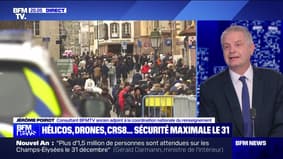 Hélicos, drones, CRS 8... sécurité maximale le 31 - 29/12