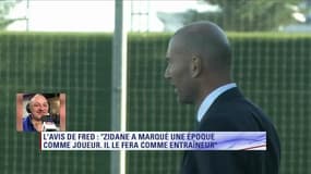 Fred Hermel : "Zidane a marqué une époque comme joueur, il le fera comme entraîneur"