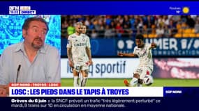 Le LOSC se prend les pieds dans le tapis à Troyes