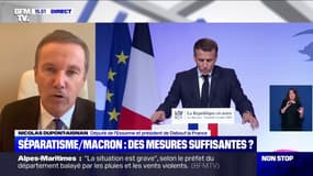 Nicolas Dupont-Aignan sur le séparatisme: "Il faut fermer les mosquées salafistes"