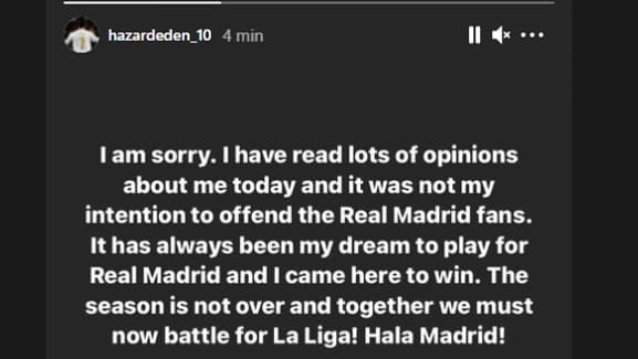 Les excuses d'Hazard Les excuses d'Hazard