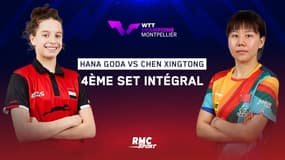 L'exploit d'Hana Goda qui élimine la tête de série numéro 2 Chen Xingtong (WTT Montpellier)