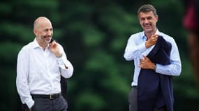Gazidis et Maldini affichent un large sourire