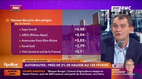 Prix péages : "Hausse de 2.79% sur les autoroutes SANEF"