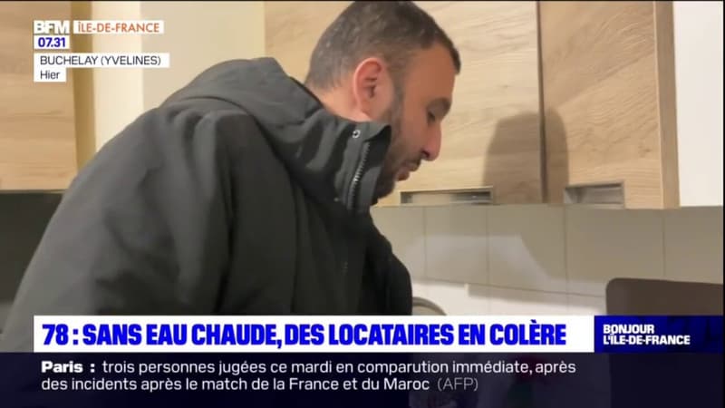 Yvelines: les habitants d'un logement social privés d'eau chaude