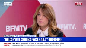 Budget 2026: "Utiliser le 49.3 revient à acter l'échec des discussions parlementaires", assure Maud Bregeon, porte-parole du gouvernement